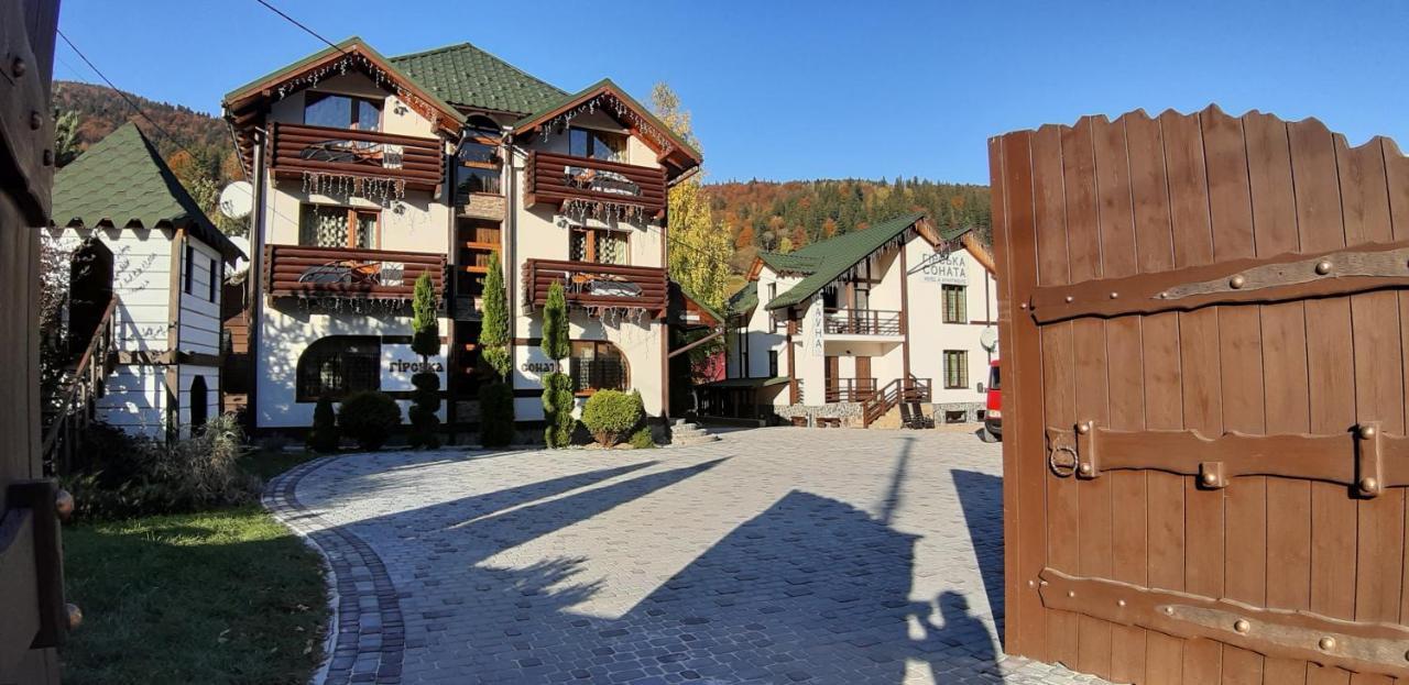 Girska Sonata Hotel & Apartments Mykulychyn Exterior photo